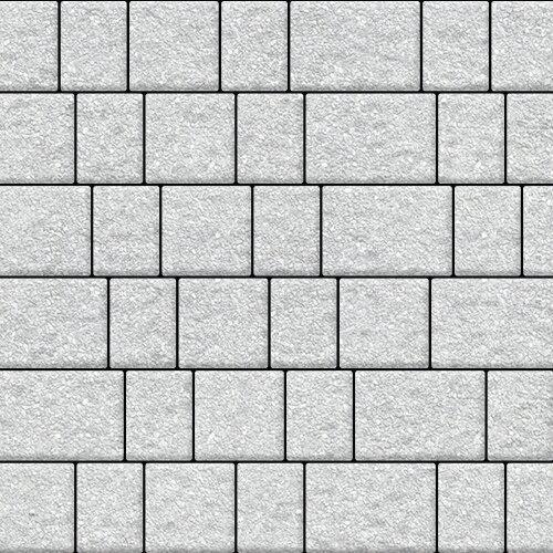 Тротуарная плитка Инсбрук Инн, 60 мм, белый, native