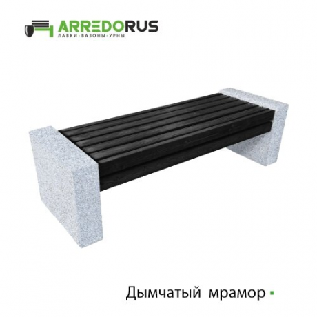 Лавка Bridge, полимерный брус, цвет "Венге"