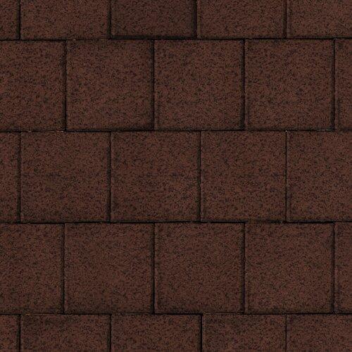 Тротуарная плитка Квадрат большой, 60 мм, коричневый, native