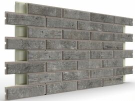 Клинкерные термопанели BestPoint Exclusive Cement Dark