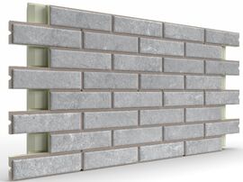 Клинкерные термопанели BestPoint Exclusive Cement Gray