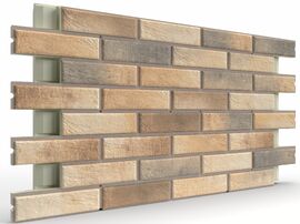 Клинкерные термопанели BestPoint Loft Brick Masala
