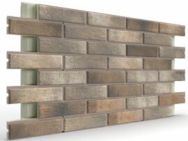 Клинкерные термопанели BestPoint Loft Brick Pepper