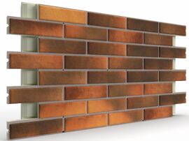 Клинкерные термопанели BestPoint Retro Brick Curry