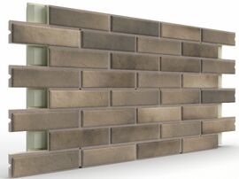 Клинкерные термопанели BestPoint Retro Brick Pepper